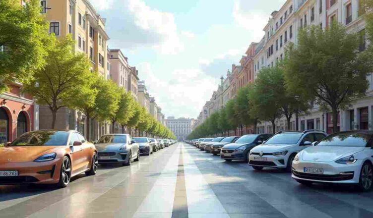 Mercato auto 2025: Fiat Panda leader, bene ibridi ed elettriche in crescita